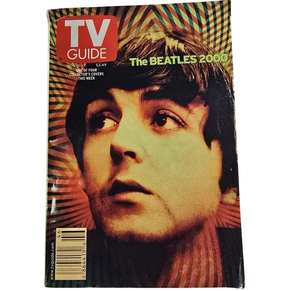 TV Guide November 11-17, 2000 THE BEATLES (PAUL‎ McCARTNEY)